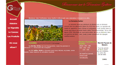 Desktop Screenshot of domainegaltier.com